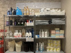 無料ドリンクコーナー